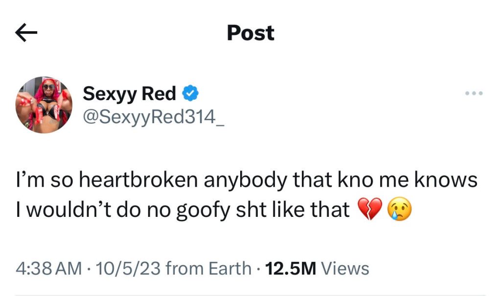 Sexyy Red 'So Heartbroken' After Explicit Video Leak on Instagram