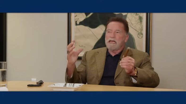 Arnold Schwarzenegger discusses his endorsement of Kamala Harris for President