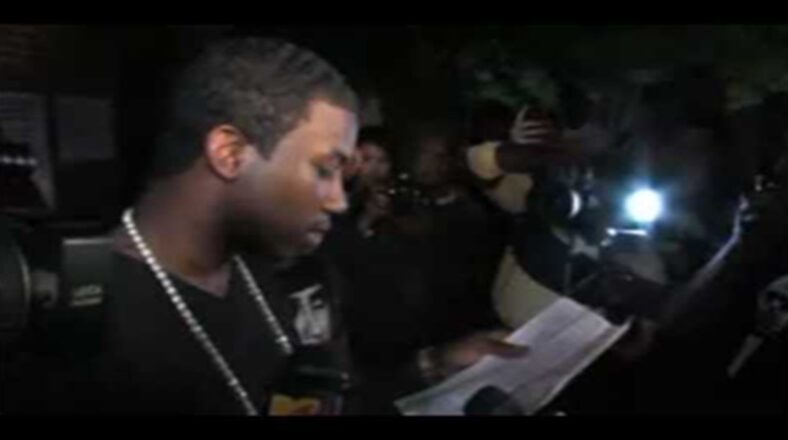 Gucci Mane held a press conference immediately after his release from the Fulton County Jail. He announced his newest album, along with the formation of his label, 1017 Brick Squad.