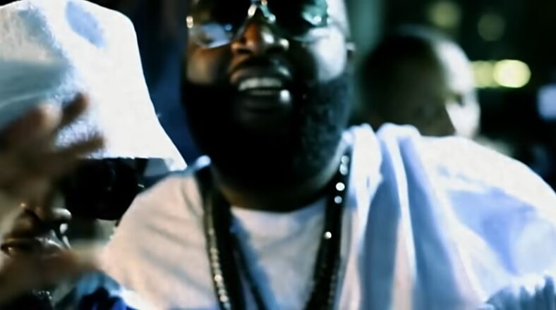 Rick Ross and Diddy in the "BMF" video, as fans speculate whether he dissed Young Jeezy or not.