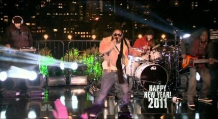 Lil Wayne performing at NBC's "New Years Eve with Carson Daly," now photos from his "6 Foot, 7 Foot" video shoot have leaked.