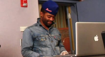 Bangladesh in the studio, working on records. When he spoke to VIBE, he credited Young Money and Jay-Z for bringing lyrics back to hip hop.