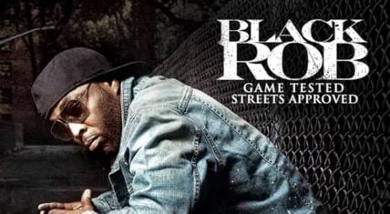 Black Rob releases the album cover for "Game Tested, Street Approved."