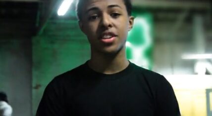 Diggy Simmons behind the scenes of "Copy, Paste" music video