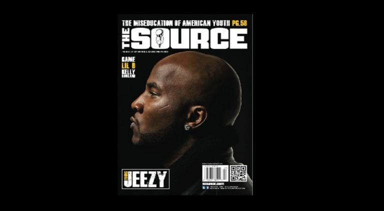 Young Jeezy on The Source Magazine August-September 2011 cover