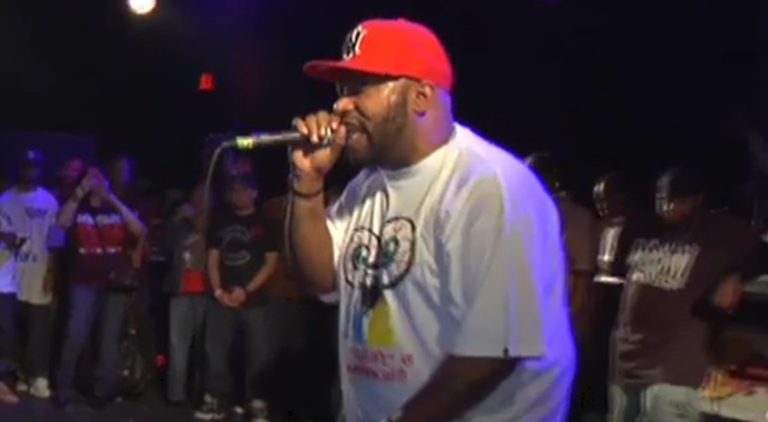 Bun B receiving his "Bun B Day" honor at Houston City Hall