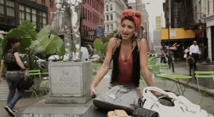 Neon Hitch delivers her cover of Kreayshawn's "Gucci Gucci."