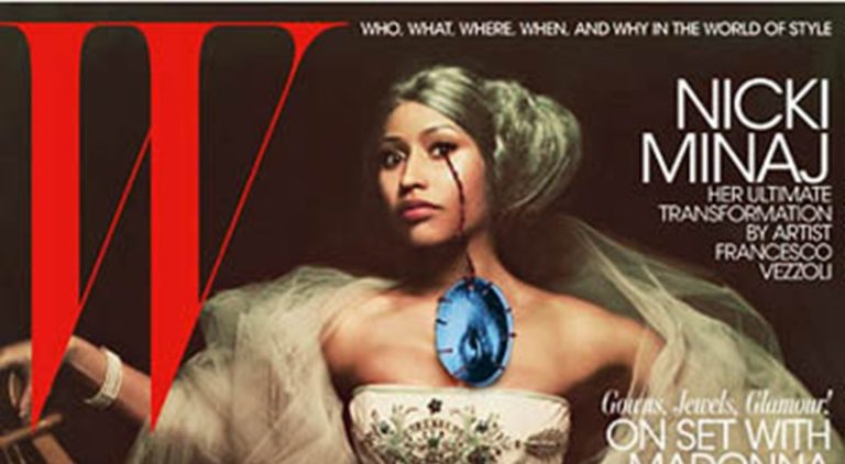 Nicki Minaj covers W Magazine's November 2011 issue