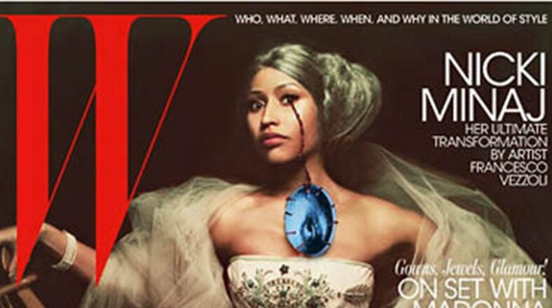 Nicki Minaj covers W Magazine's November 2011 issue
