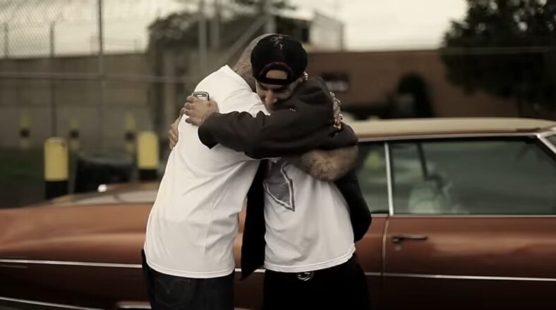 Travis Barker returns with the official "Just Chill" music video. He already shared the BTS clip with Beanie Sigel, Bun B, and Kobe.