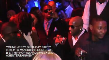 Young Jeezy brought out the stars of Atlanta for his birthday bash at Vanquish