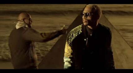 Fat Joe and Chris Brown on the beach in Another Round music video