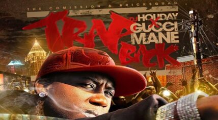 Gucci Mane releases the "Trap Back" mixtape with DJ Holiday on Super Bowl Sunday.