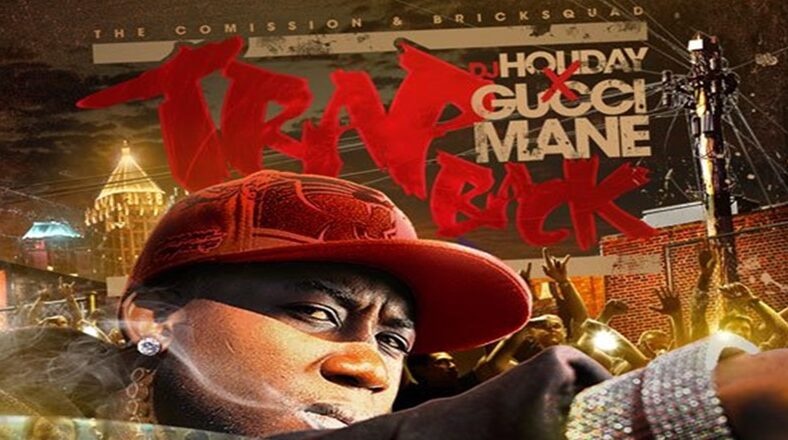 Gucci Mane releases the "Trap Back" mixtape with DJ Holiday on Super Bowl Sunday.