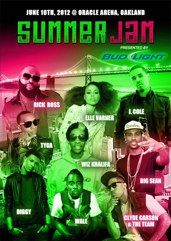 Oakland's 106 KMEL Summer Jam to feature Rick Ross, J. Cole, Wiz