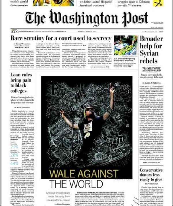Wale Washington Post