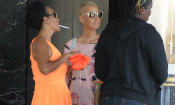 Amber Rose and mom