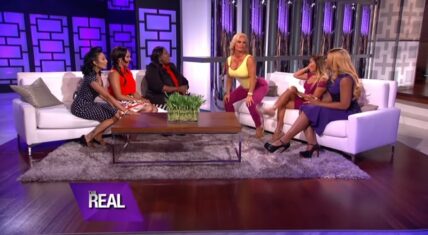 Coco twerks on The Real and talks butt implant rumors