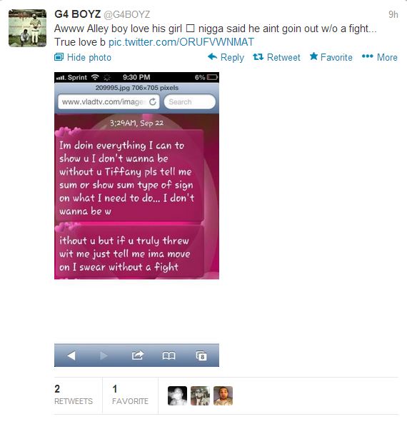 G4 Boyz Alley Boy diss 1