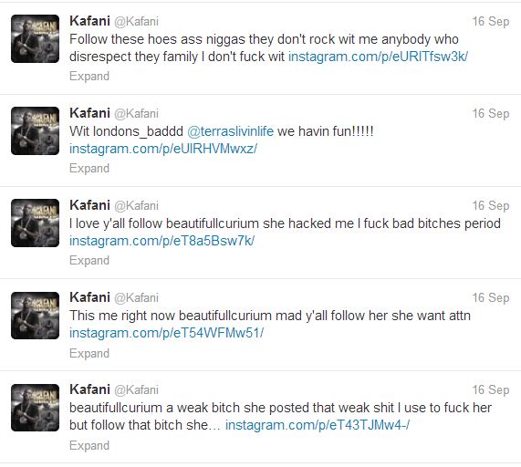 Kafani tweets