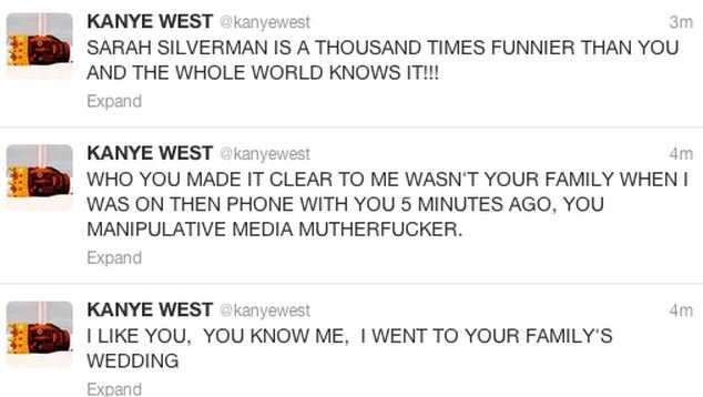 Kanye West rant 3