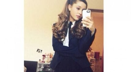 Ariana Grande's Instagram post has people thinking she posted a dildo.