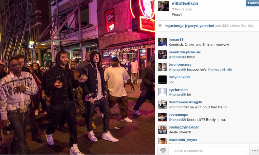 Drake gets Kendrick