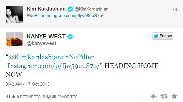 Kanye tweet
