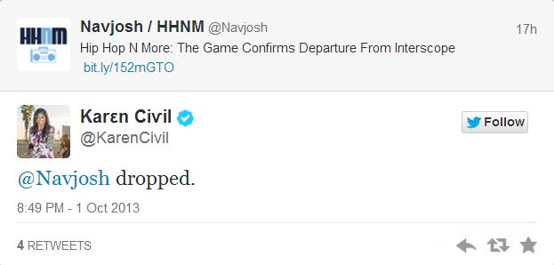 Karen Civil tweet