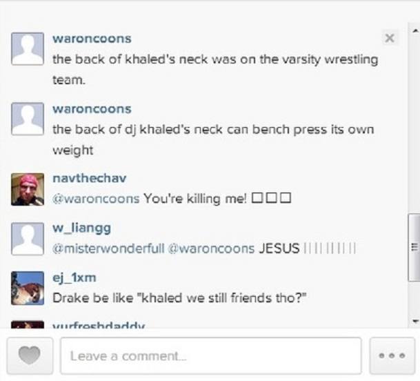 Khaled neck joke 2