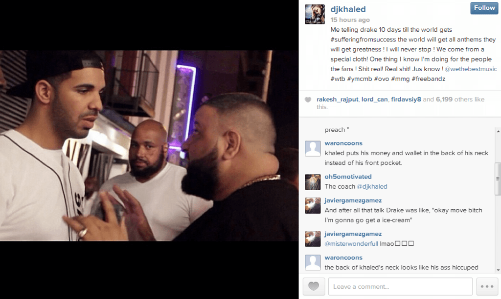 Khaled's neck