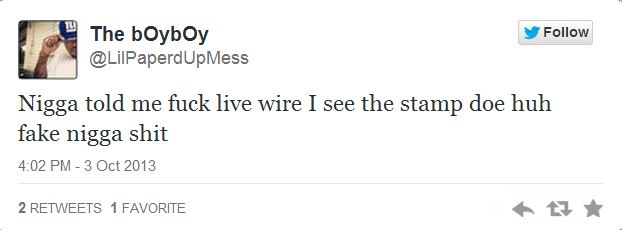 Mess tweet