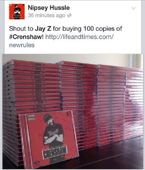 Nipsey shout out