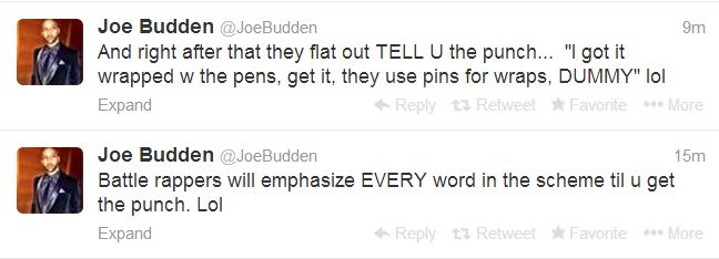 Joe Budden tweets