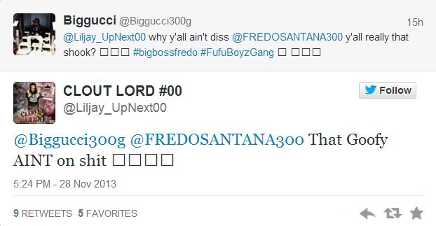 Lil Jay tweet Fredo