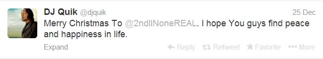 DJ Quik diss tweet 1