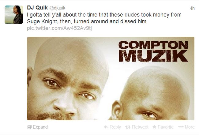 DJ Quik diss tweet 4
