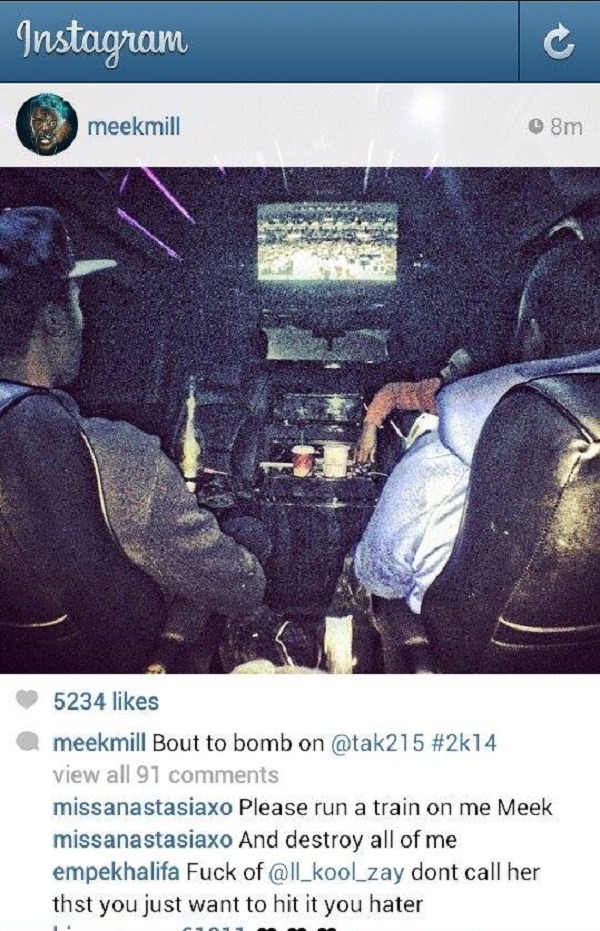 Meek Mill IG offer