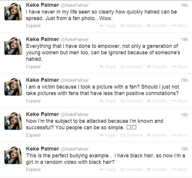 Keke Palmer tweet 1