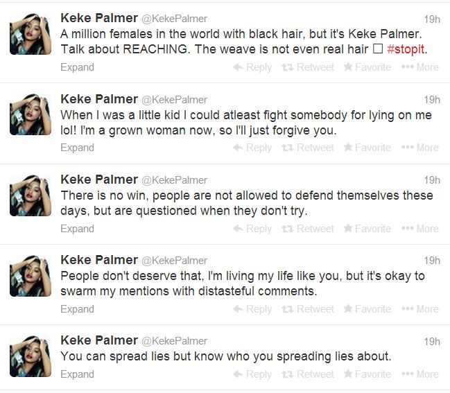 Keke Palmer tweet 2