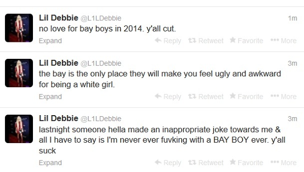 Lil Debbie tweets