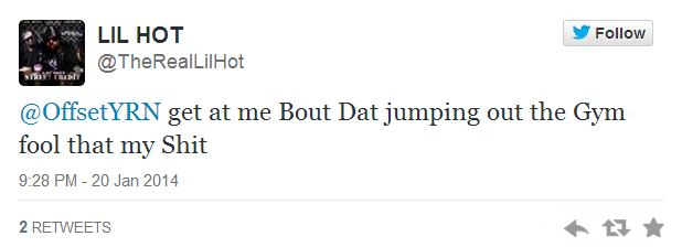 Lil Hot tweet 10