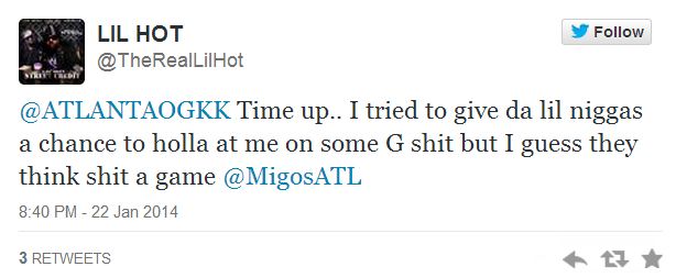 Lil Hot tweet 12