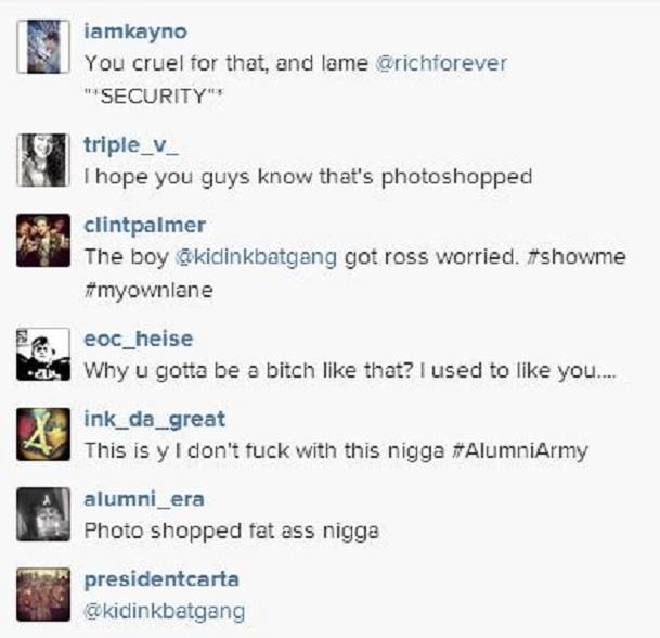 Ross comments 1