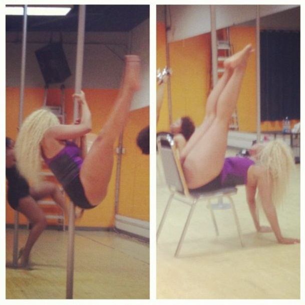 Tiffany Foxx pole