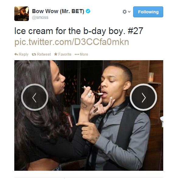 Bow Wow birthday tweet