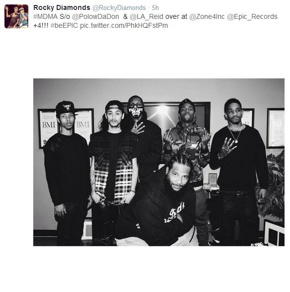 Rocky Diamonds record deal
