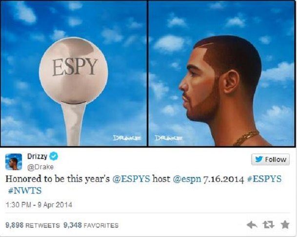 Drake ESPY