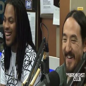 Waka Flocka Flame Steve Aoki Breakfast Club