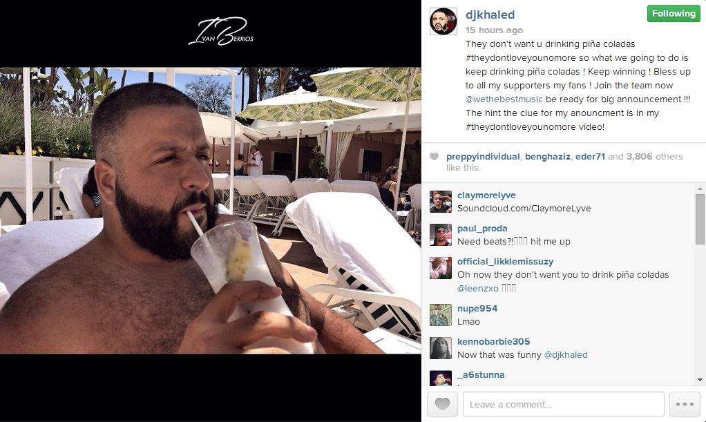 DJ Khaled positive 2